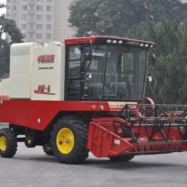 疯狂的猴子游戏网站收获新疆4LZ-8B全喂入谷物联合收获机