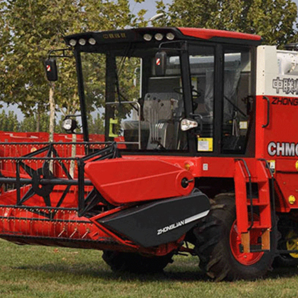 疯狂的猴子游戏网站收获新疆4LZ-6全喂入谷物联合收割机