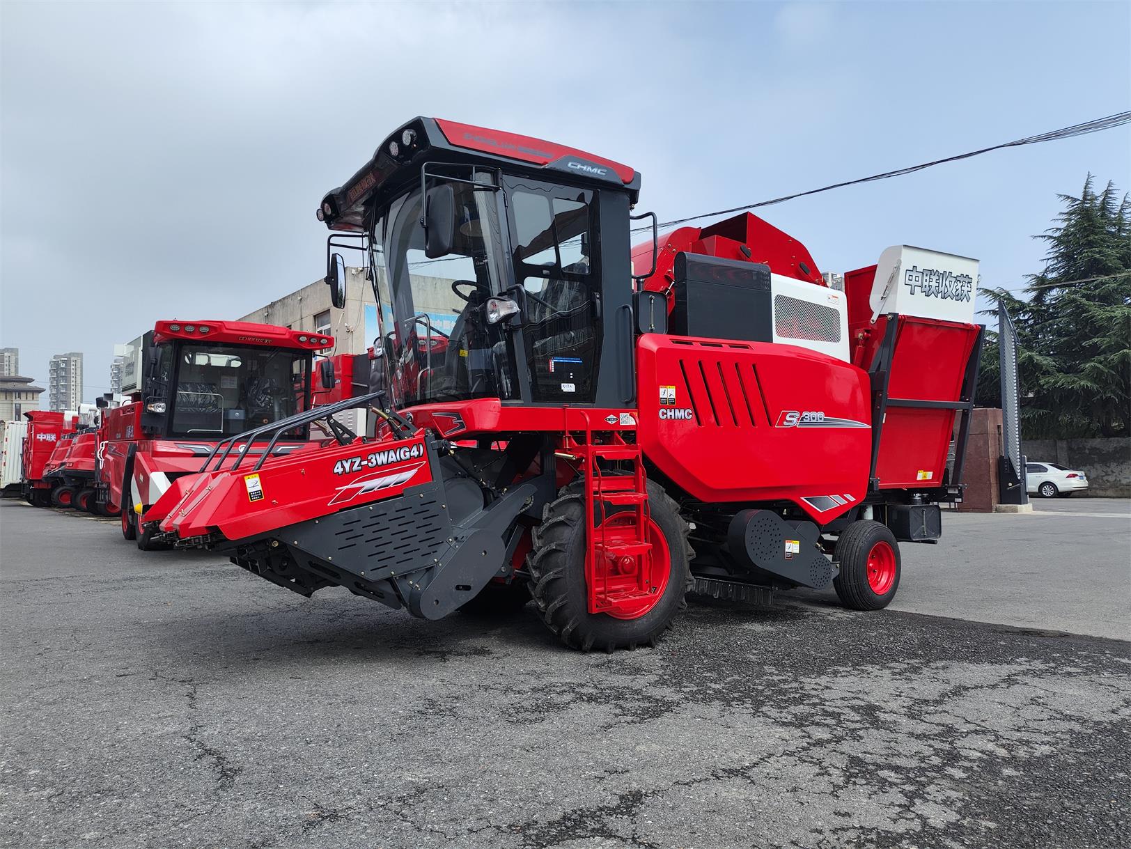 疯狂的猴子游戏网站收获4YZ-3WA(G4)自走式玉米收获机(图4)